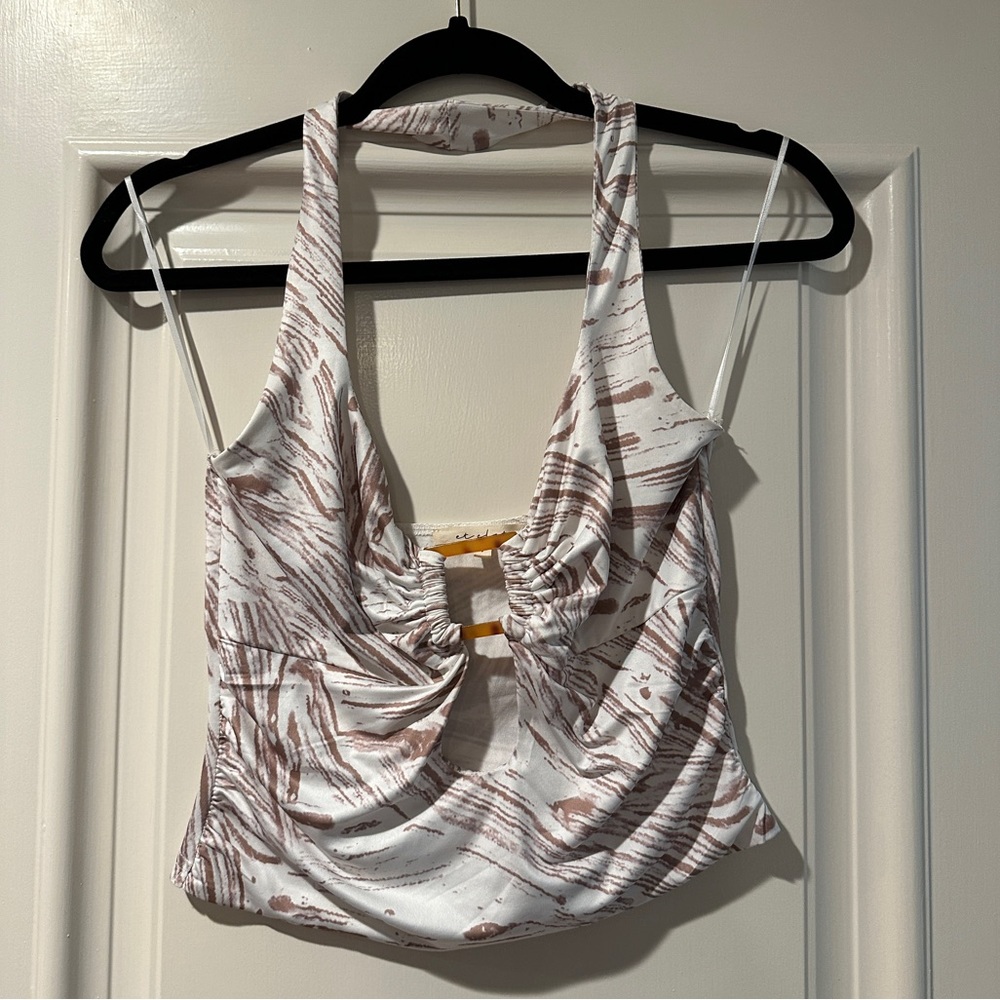 Boho/Sleek Halter Top